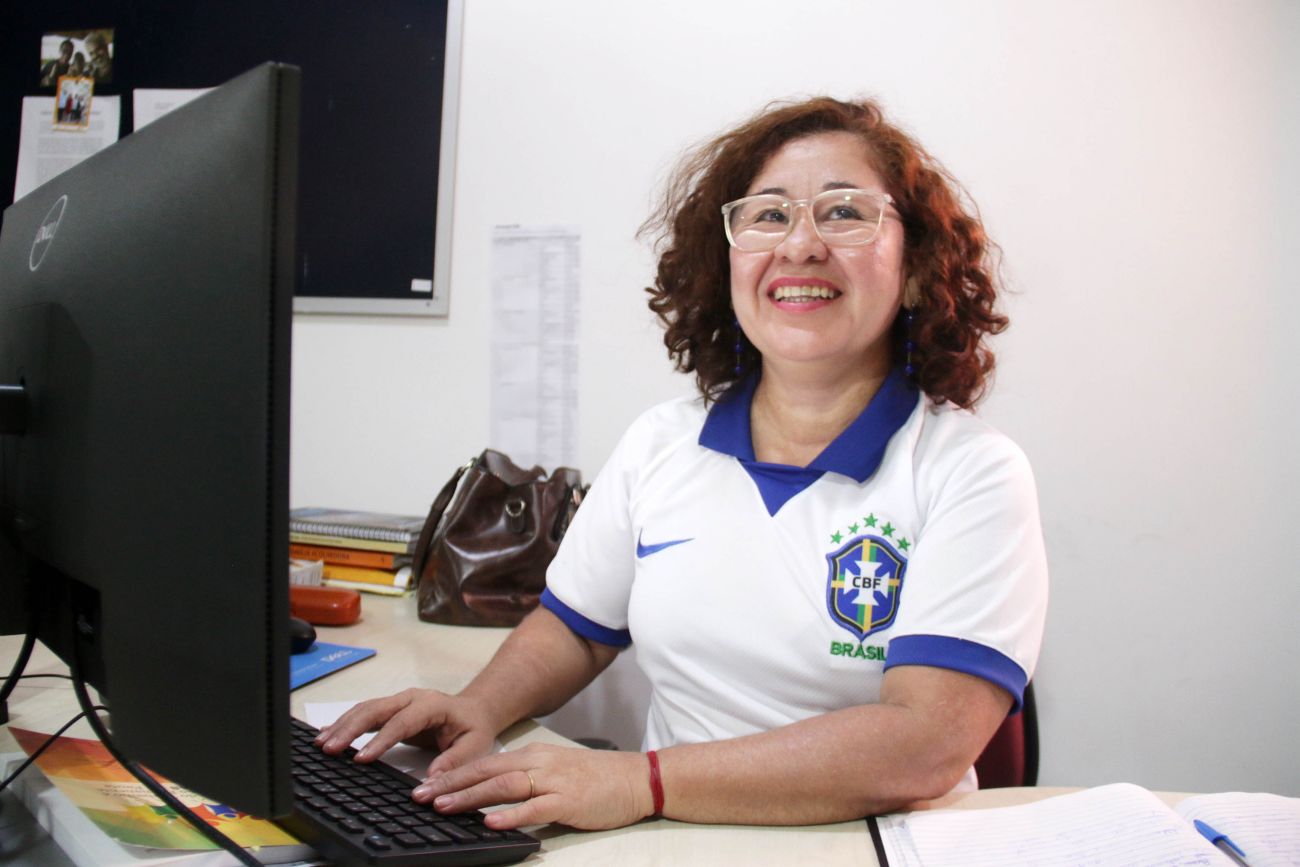 A assistente social Helen Barreto explica que a a Seaster atua de forma multidisciplinar apoiando, assessorando, monitorando os 144 municípios paraenses. Fotos Bruno Cecim/AGPARA